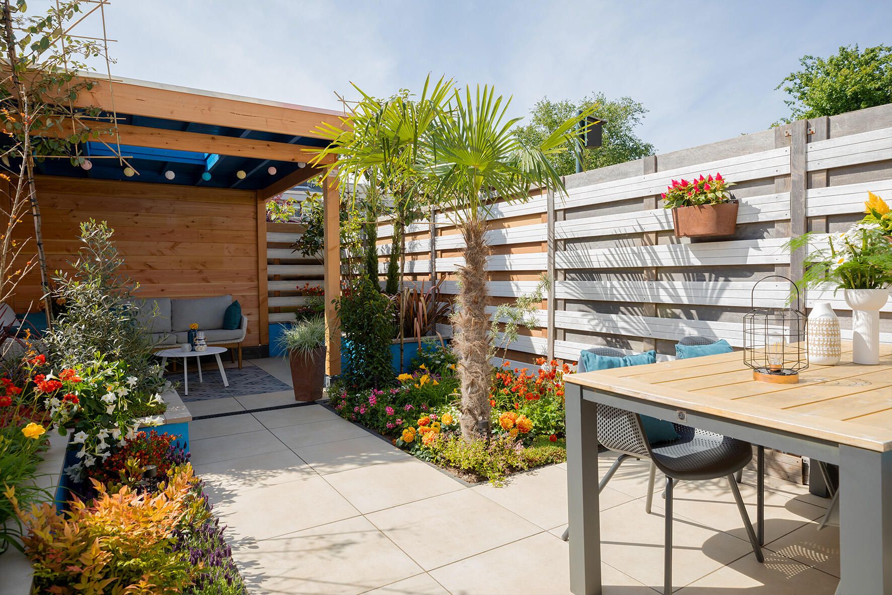 Afbeelding van Keramische tuintegels voor de kleine tuin: 5 tips en tricks!